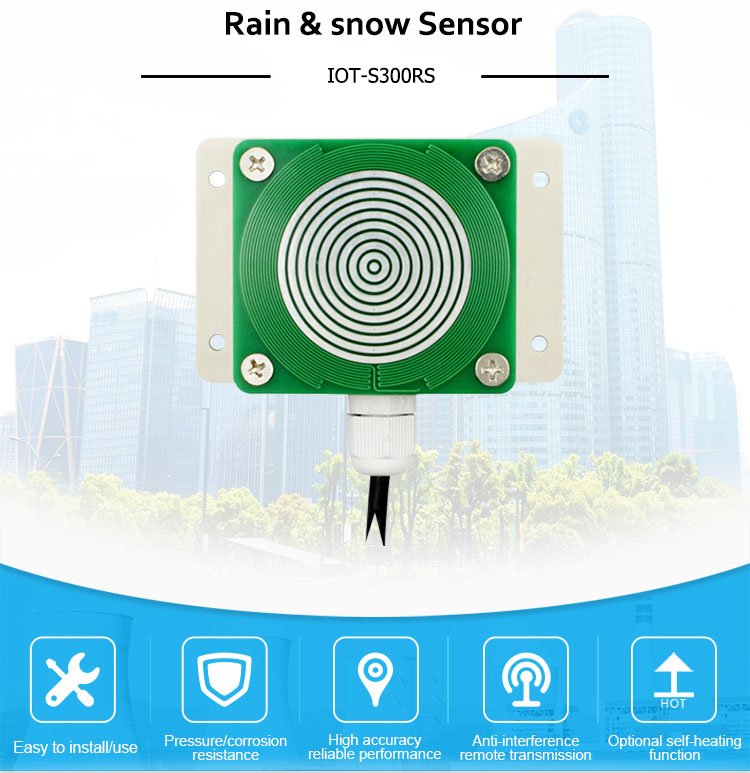 RS485 Modbus Rain and Snow Sensor