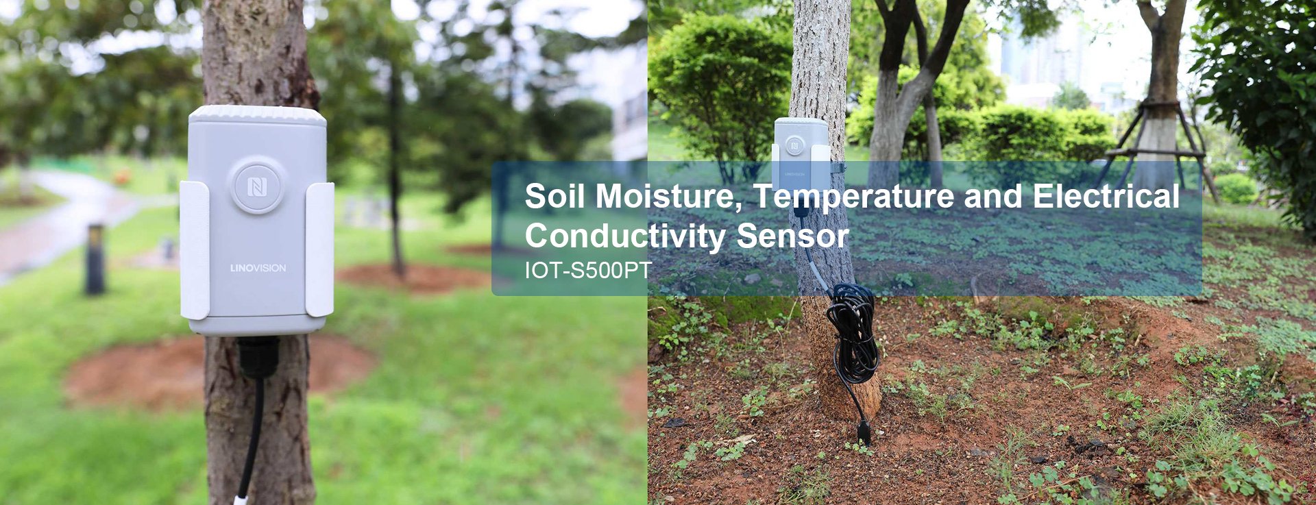  LoRaWAN Wireless Sensor for Soil Moisture, Temperature and Electrical Conductivity Measurement