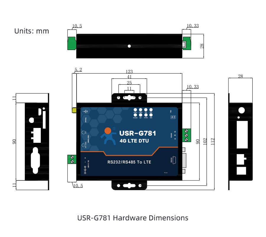 USR G781  Cellular Modem Routers | Industrial Cellular Modems