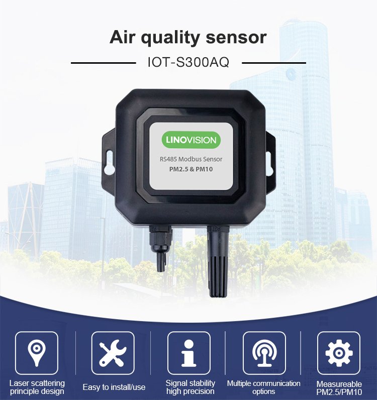 RS485 Modbus Air Quality Sensor