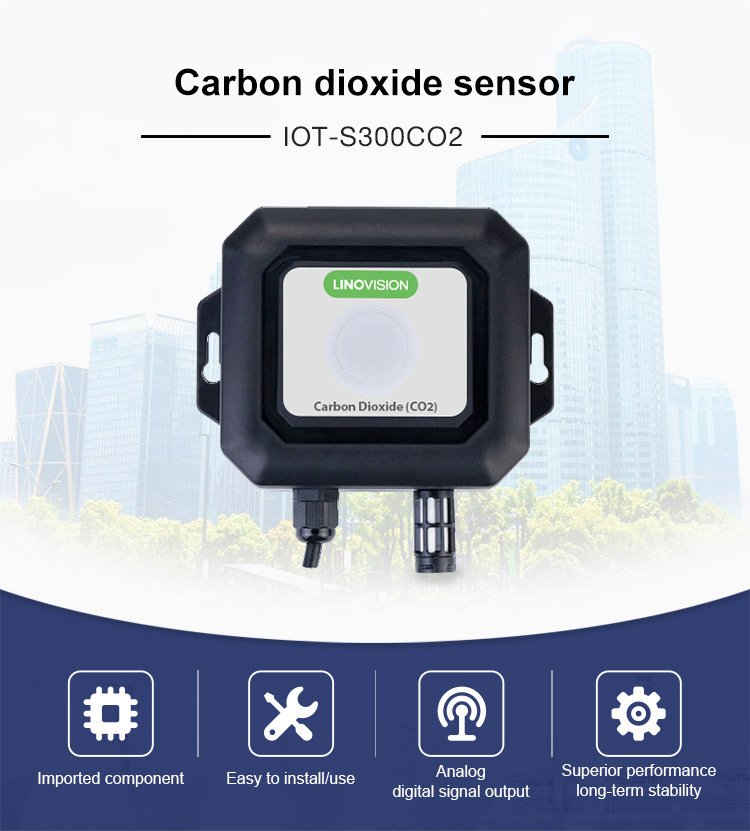 RS485 CO2 Sensor for Carbon Dioxide Detection