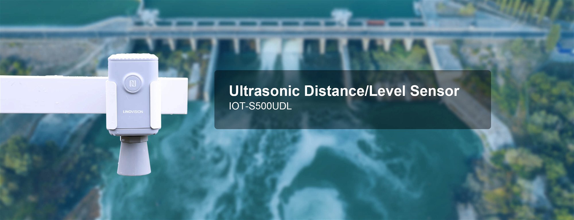 LoRaWAN Wireless Ultrasonic Distance/Level Sensor with Battery