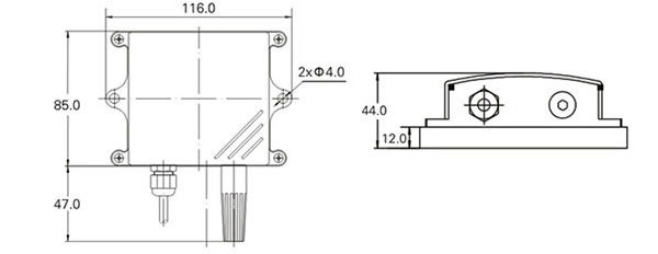 ModBus RS485 Air Atmospheric Pressure Sensor | IOTNVR USA