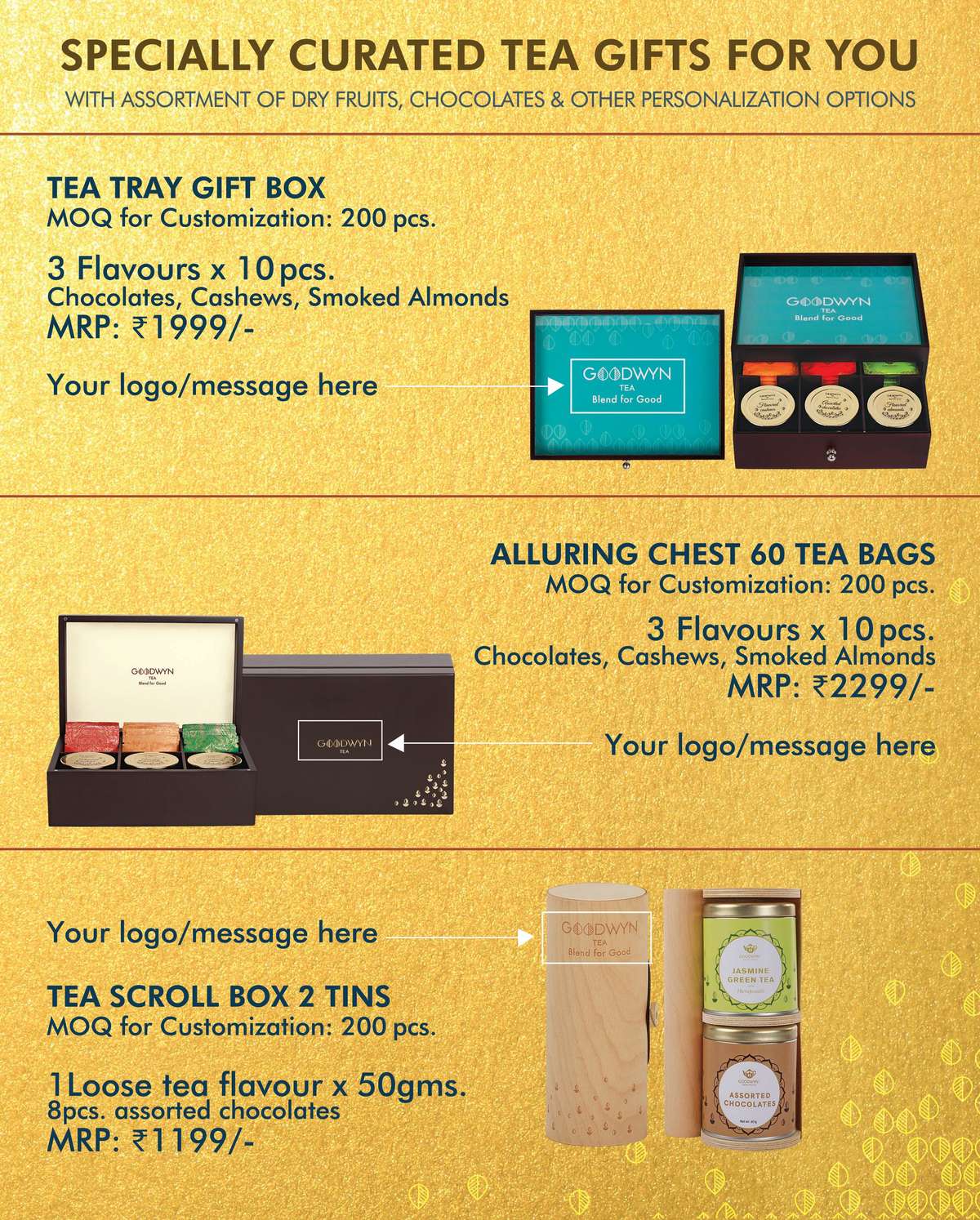 diwali gift tea boxes