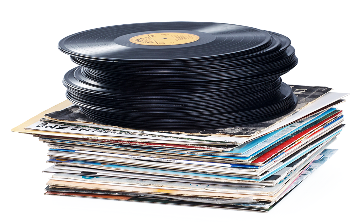 Recycled vinyl deals records