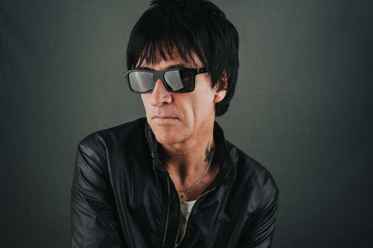 Johnny Marr wears Vinylize Sonny with polarized lenses