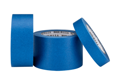 Blue Painters Tape, 3/4 inch x 60 Yards, Case of 64 Rolls, Made in The USA