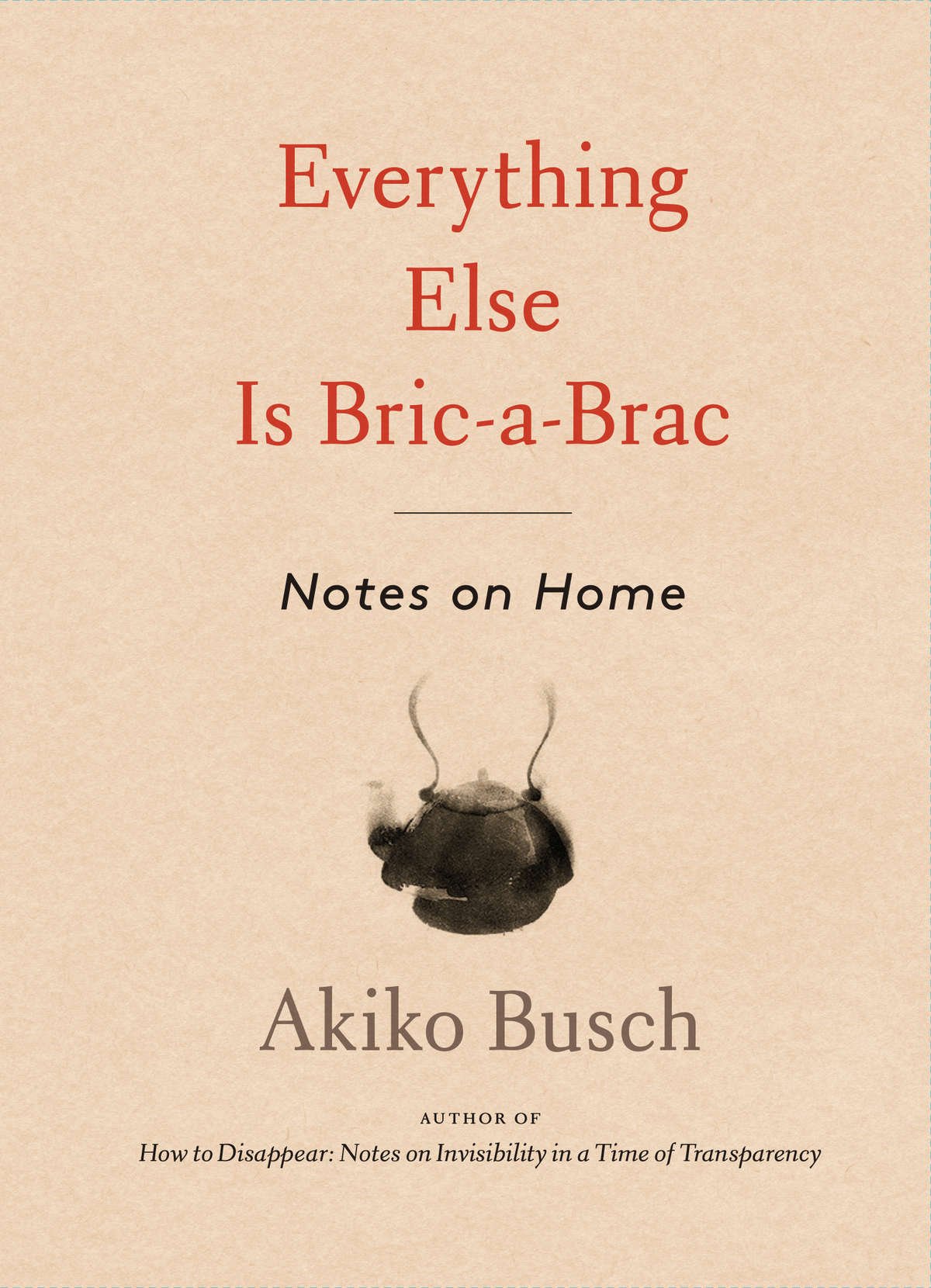 Everything Else is Bric-a-Brac