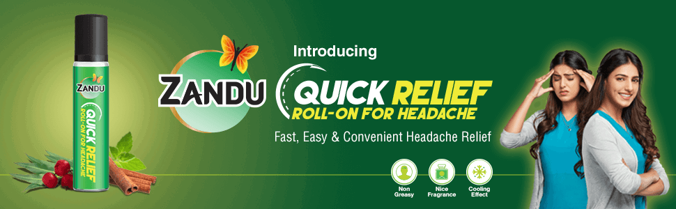 Zandu Quick Relief Roll-On