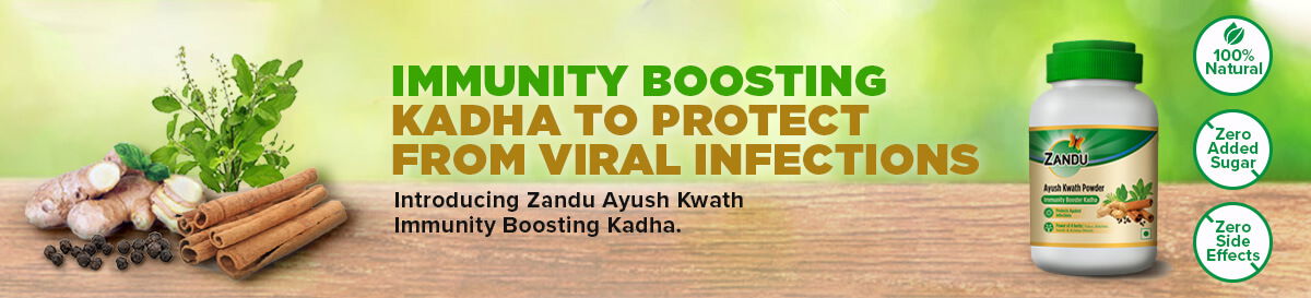 Immunity Boosting Zandu Ayush Kwath Kadha to Protect from Viral Infections