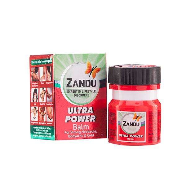 Zandu Balm Ultra Power Red