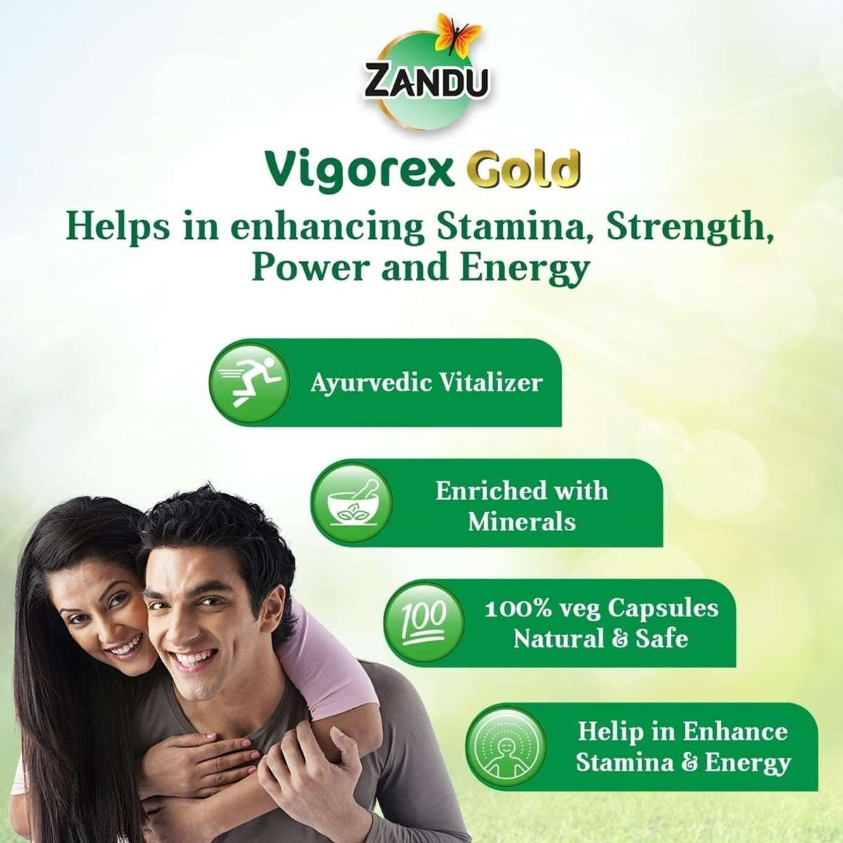 Zandu Vigorex Gold Benefits
