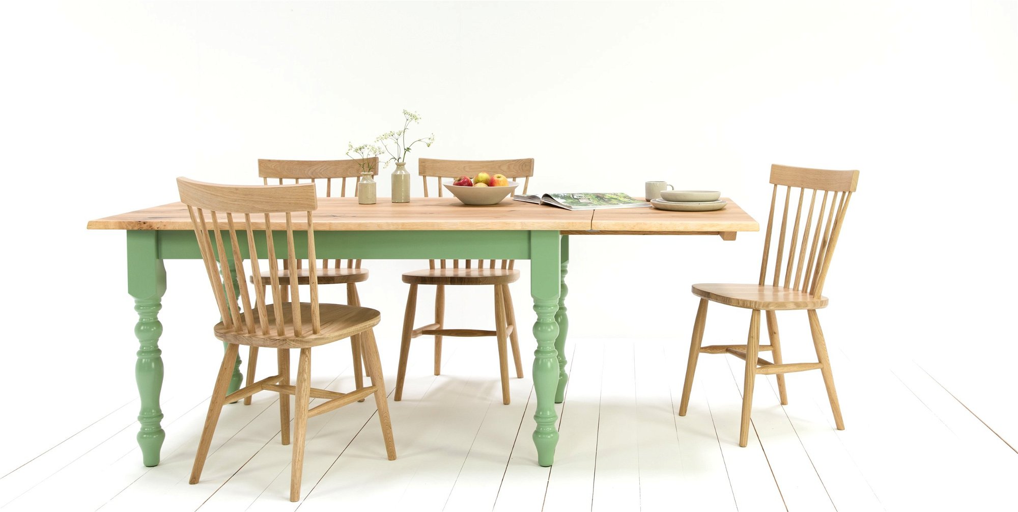 Extendable Dining Tables, Expandable Farmhouse Dining Table