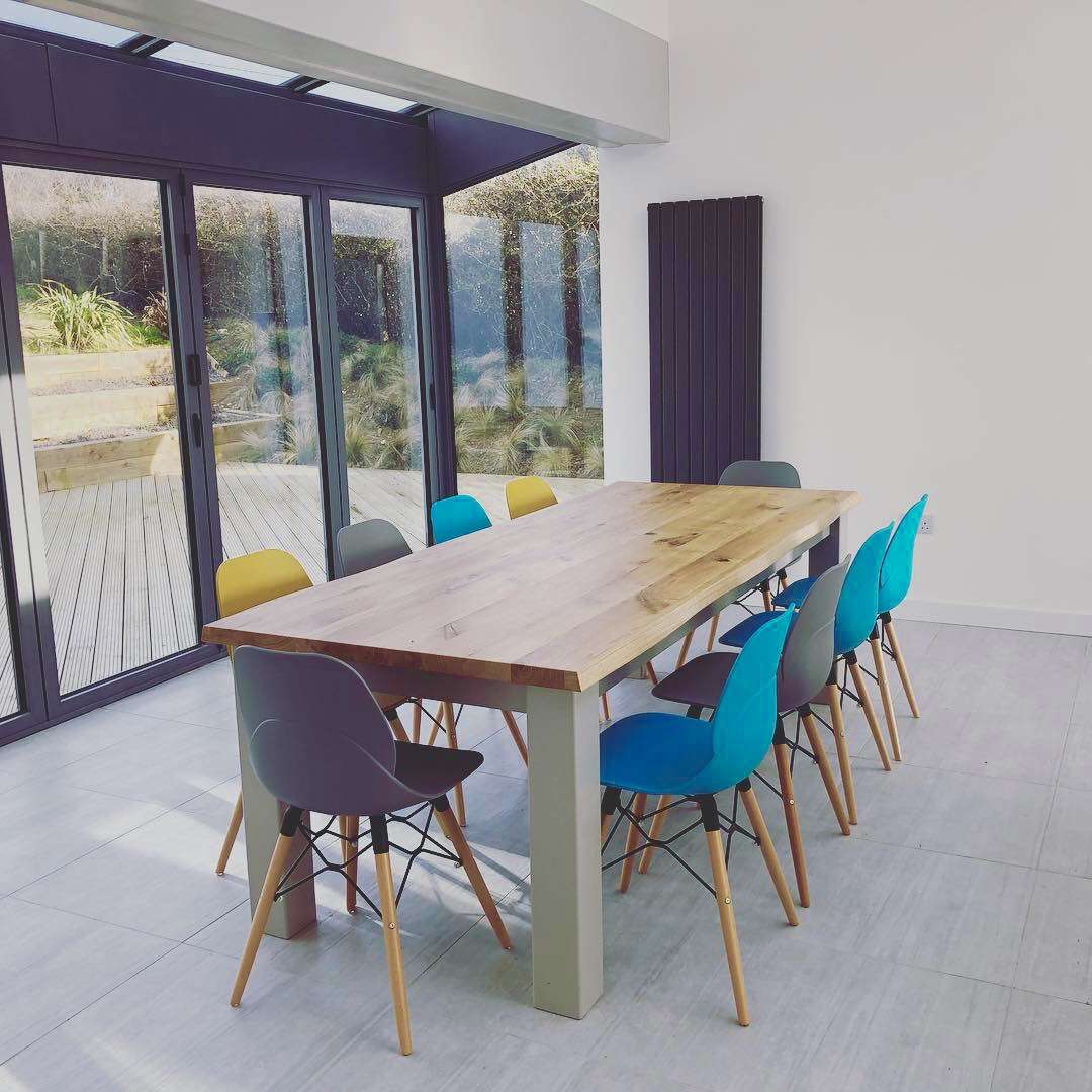 Rustic Oak Dining Table Rustic Table Handmade Furniture.