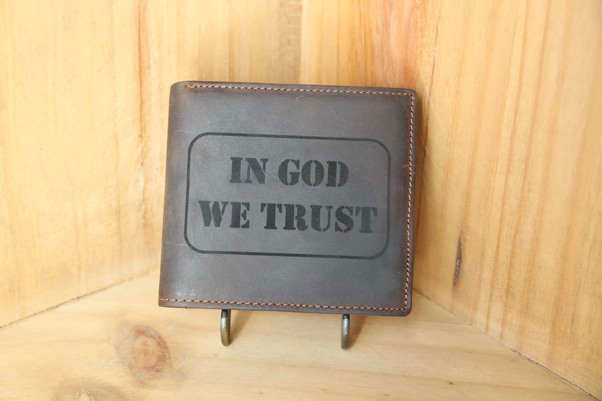 in god we trust wallet