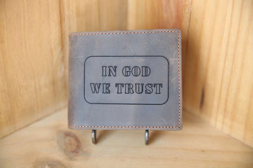 in god we trust wallet