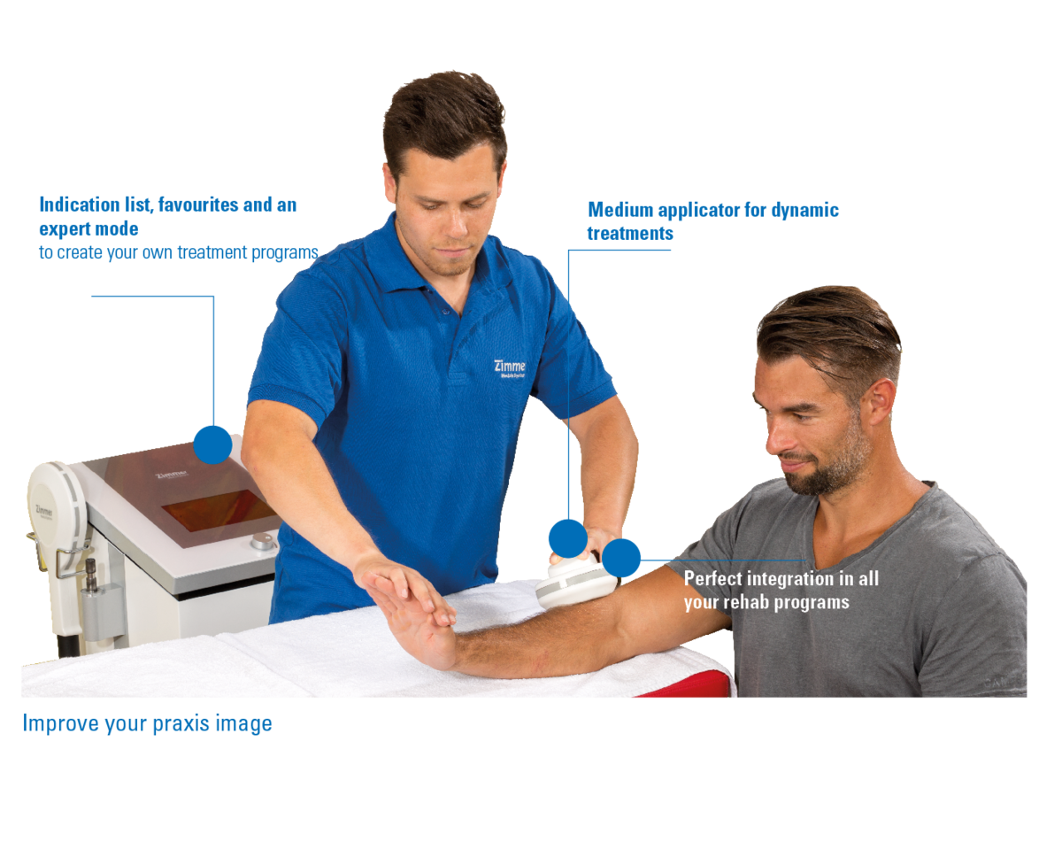 emFieldPro being used for treatment