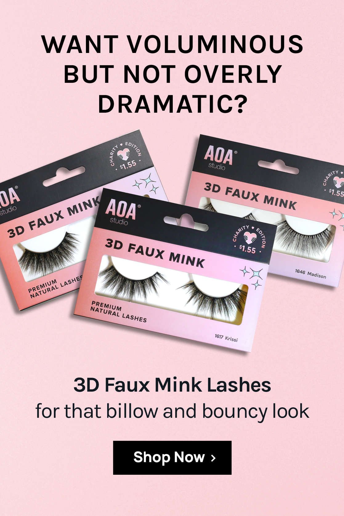 3d faux mink lashes